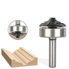 8mm Shank Classical Cabinet Line Knife Router Bit with Bottom Bearing Wood Trimming Milling Cutter
