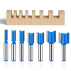 8mm Shank Straight Router Bit 20mm Cutting Length 6/8/10/12/14/18/20mm Cutting Diameter Carbide Tipped Double Flute Stra
