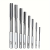 8PCS High-Speed Steel Chucking Reamer Set H7 Tolerance 3mm-10mm Diameters Straight Flute Milling Cutter for Lathe Machin