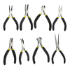 8PCS Mini Pliers Tools Kit High-Quality Metal Durable Portable Lightweight For Jewelry Making Beading DIY Projects Inclu