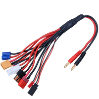 9 in 1 Multifunctional Charger 4.0mm Banana Adapter Connector Plug T Tamiya Futaba TRX