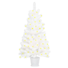 90cm Christmas Tree Artificial Holiday Christmas 250 Branches with 150 Warm LED Lights for Home,  Office,  Party Decoratio