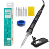 90W Digital Soldering Iron Adjustable Temperature Welding Tool Set Fast Heating Real-Time Display High Precision