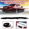 99cm Universal Flexible Glossy Black Rear Trunk Lid Car Spoiler Wings For Sedan Hatchback Cars