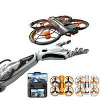 A21 PRO Mechanical Armor Style WiFi FPV with 5.6inch LCD Screen Controller Dual Camera Servo Gimbal Optical Flow Hover B