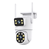 A30 3MP+3MP 5X Zoom Dual Lens PTZ Security Camera Wireless Outdoors Smart Motion Detection Two Way Audio IP66 Waterproof