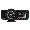 A600 Car HUD On Board Computer Gauge Dual Screen OBD2 GPS Speedometer Turbo Boost Fuel Consumption Ambient Temperature R