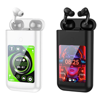 A98 Box bluetooth Earphone LED Screen Earbuds 2.8-inch Screen 8000mAh Battery Capacity Power Bank Flashlight Portable Mu