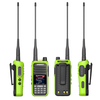 ABBREE AR-730 High-Power Walkie Talkie EU Plug 136-520MHz 256 Channels HD Display Screen NOAA Handheld Two Way Radio