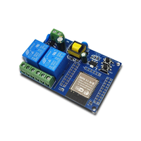 AC220V Power Supply ESP32 Wi-Fi bluetooth 2 Channel Relay Module ESP32 Secondary Development Board