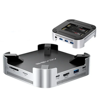 Acasis M001 11-in-1 USB-C Docking Station with Dual M.2 NVMe SSD Slot / 10Gbps USB-A*4 / PD30W / 4K60Hz HD / SD/TF 3.0 M