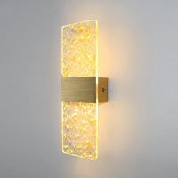 Acrylic Indoor Wall Lamp 6W LED Wall Light Bedroom Living Room Balcony Aisle Bedside Lights Modern Nordic Sconce Lamps A