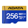 ADATA SD7.1 V30 256GB High Speed TF Memory Card 800MB/s Support 4K/8K Video Recording Micro SD Card Smart Card for Drivi