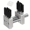 Adjustable Aluminum Alloy Mini Bench Vise Multi-Function Clamp Fixing Tool for DIY Crafts Model Making