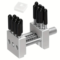 Adjustable Aluminum Alloy Mini Bench Vise Multi-Function Clamp Fixing Tool for DIY Crafts Model Making