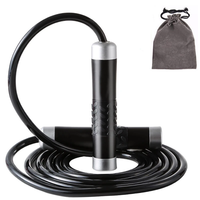 Adjustable Jump Rope Weighted Skipping Rope Fitness Sports Professional Training Home Exercise Equipment for Fat Reducti