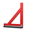 Adjustable Multi Angle Horizontal Ruler 90 Degree Square Measuring Ruler Aluminum Alloy Triangle Ruler For Engineer Carp
