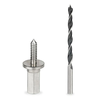 Adjustable Stainless Steel Drill Head Tool for Woodworking Hexagonal 10mm End Lightweight and Durable Design Ideal for R