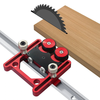 Adjustable Stock Guide with One-Way Wheel and Safety Auxiliary Tool Versatile for Table Saw Band Saw Circular Saw Woodwo