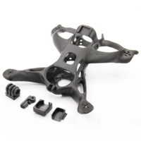 Aether 4 185mm Wheelbase 4/4.5 Inch Unibody FPV drone Frame Kit for DJI O3 Unit Designed by Dr. J. Ma