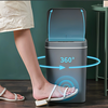AGSIVO 16L Smart Induction Touchless Trash Can Waste Bin With Motion Sensor and Rechargeable Battery For Kitchen Bedroom