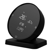 AGSIVO 3 In 1 Tuya Wifi Infrared IR Remote Controller Alarm Clock Temperature and Humidity Sensor Compatible with Alexa