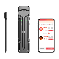 AGSIVO bluetooth Wireless Food Meat Thermometer 300ft Long Range Digital Thermometer Smart Alert for Grilling For BBQ Ov
