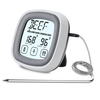 AGSIVO TS-BN53 Touch Screen Digital Meat Food Thermometer Instant Read Food Thermometer Timer Alarm for Cooking / Grilli