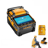 AI-9 Multi-language SM&MM Automatic Six Motors Intelligent FTTH Fiber Optic Splicing Machine Optical Fiber Fusion Splice