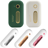 Air Purifier Mini Refrigerator Deodorizer USB Rechargeable 1200mAh Battery 2 Speed Multi-Functional Sterilization for Ef