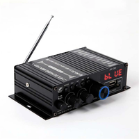 AirAux AK380 Wireless Amplifier 800W MAX Output 2.0 Channel Hi-Fi Class D bluetooth V5.0Remote Control FM Antenna Inte