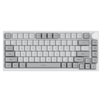 Ajazz AK820pro Display Screen Mechanical Gaming Keyboard 81-Keys+Color Screen Layout RGB PBT 2.4G/BT/USB Wired Gaming Ke