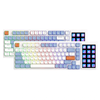 AJazz AKP815 Touch Screen Low Profile Mechanical Gaming Keyboard 81 Keys+Color Screen Layout HUANO Low Profile Switch RG