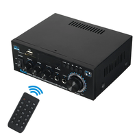 AK45 Power Amplifier bluetooth HiFi Digital Amplifier Max Power 90Wx2 Channel 2.0 Surround Sound AMP Speaker for Home Ca