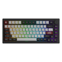 Akko 5075B Plus V2 Mechanical Gaming Keyboard 82 Keys Tri-mode Hot Swappable 3/5 Pin RGB Wireless Programmable 75% Layou