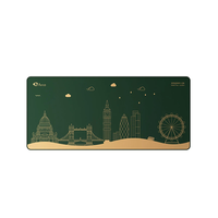 AKKO Extra Large Mouse Pad 900x400x4mm Anti-slip Rubber Gaming Keyboard Pad Waterproof Coating Desktop Keyboard Mat for