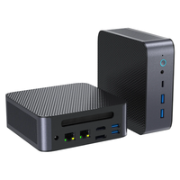 ALLIWAVA H90 Pro Mini PC AMD Ryzen 7 8745HS Octa Core 16 Threads 32GB DDR5 1TB SSD WIFI 6 BT5.0 Triple Screen Display Ou