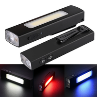 Aluminum Alloy LED Work Lamp With Side Light Multi-Light Source With Type-C Charging Magnetic Repair Lamp SOS Signal Lig