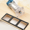 Aluminum Switch Socket Installation Template 86 Type Wall Outlet Mounting Guide for Woodworking No Electricity Needed Pr