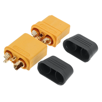 Amass Connector XT90(2+2) XT90(2+2)PW/PB Bullet Connector Wire cable Plug Male Female for FPV Drone Battery