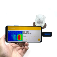 AMNVOLT MLX90640 Thermal Imager 32*24 Resolution Plug and Play Android Version Temperature Measurement Imaging Module