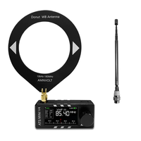 AMNVOLT V4 ATS Mini SI4732 Radio ALL Band DSP Radio FM AM SSB LSB USB Receiver built-in Hi-Z Headphone Amplifier Circuit