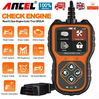 ANCEL AS200 OBD2 Scanner Car Diagnostic Tool Engine Check Car OBD2 Scanner OBD2 Code Reader Check Engine Fault Data Stre