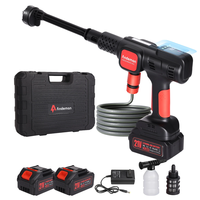 Andeman 3.0Ah 4 Gears 2Batteries Electric Spray Gun Brushless Electric High Pressure Washer 6-in-1 Car Washing Garden Wa