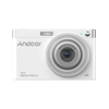 Andoer 4K 50MP Digital Camera Video Camcorder 2.88" IPS Screen AF 8X Zoom 750mAh Portable Mirrorless Camera
