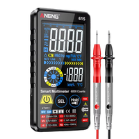 Aneng 615 Smart Multimeter 6000 Counts AC DC Voltage Current Tester Temperature View Lithium Battery Rechargeable Touchs