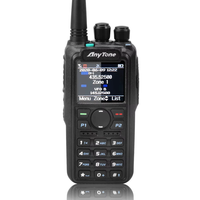 Anytone AT-D878UVII Plus Walkie Talkie Digital DMR Dual Band AES256 Encryption Bluetooth PTT GPS APRS USB-C Charge Two W