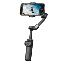 AOCHUAN Smart X2 3-Axis Smartphone Gimbal Built-in Extension Rod OLED Display Anti-shake Technology for iOS and Android