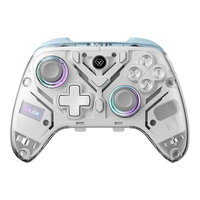 Aolion K10 RGB Wireless Gaming Controller with Charging Dock Gamepad Hall Effect Joystick Trigger Support 1KHz for NS/PC