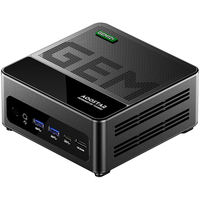 AOOSTAR GEM12+ AMD Ryzen 7 PRO 8845HS 8 Core 16-thread Mini PC 4K Quad Screen Output WIFI6 BT5.2 HD USB4 Type-C Dual 2.5